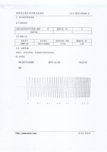 產(chǎn)品檢驗報告