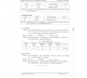 產(chǎn)品檢驗報告